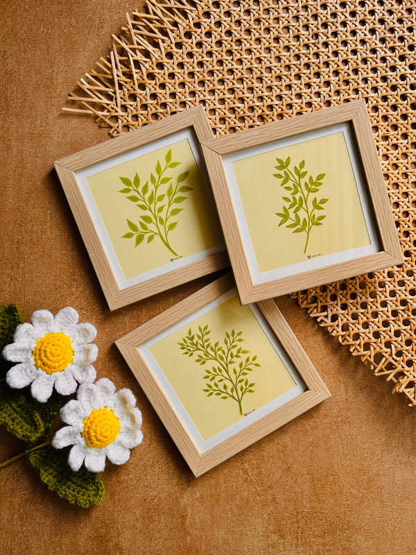 Whispers of Nature | Wall Frame Set of 9