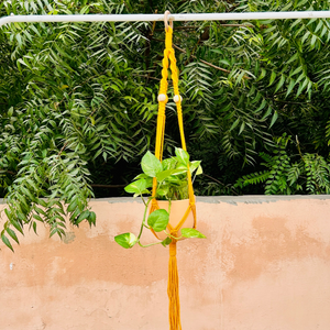 Colorful Macrame Air Planters| Available in 6 different colors (Planter not included)