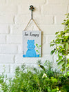 Be Happy (Hippo) | Kids Room Decor