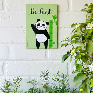 Be Kind (Panda) | Kids Room Decor