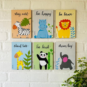 Jungle Theme - Set of 6 | Kids Room Decor