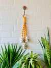 Mini Macrame Melodies | BLOSSOM (Set of 3 'ceramic' hanging bells) + Ceramic hook