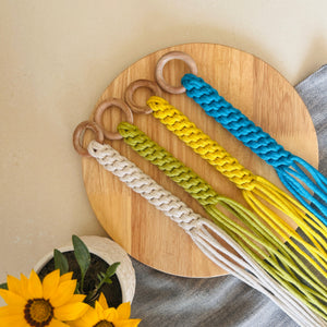 Infinity Knots Macrame Plant Hanger (Pot not included)