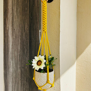 Infinity Knots Macrame Plant Hanger (Pot not included)