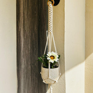 Infinity Knots Macrame Plant Hanger (Pot not included)