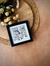 ⁠One where your hiding spot wasn’t a secret | No caption Needed Wall Frame