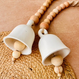 Still Stories Wall Set with Boho Ivory Bells