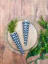 Set of 2 | Big Conical Planter | Blue Flowers | Buy 2 get 2 offer applicable | Use code 