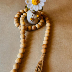 Beaded Garland | Handmade Wooden Table Beads