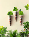 Set of 3 | Big Conical Planter | Brown Square | Buy 3 get 3 offer applicable | Use code 
