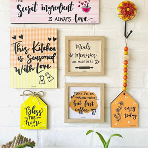 Kitchen is Seasoned with Love | Coffee Edition | But first Coffee | Kitchen Decor