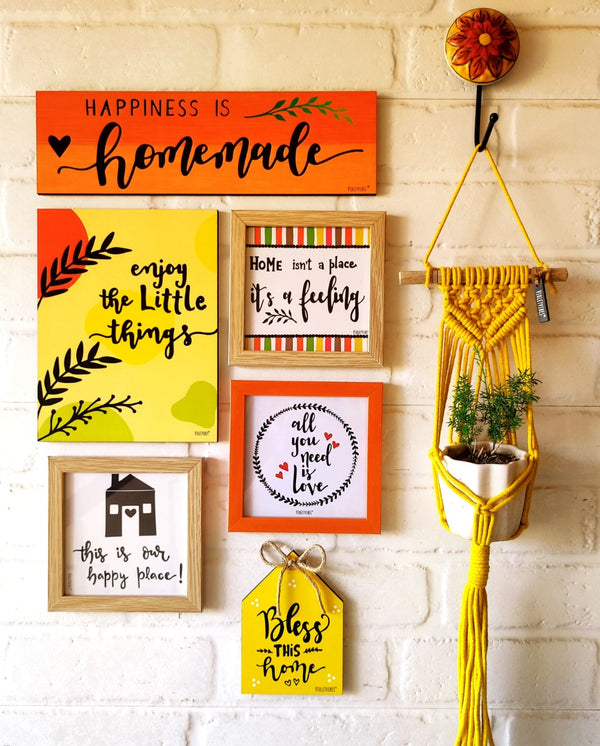 Enjoy the little things combo| Wall decor