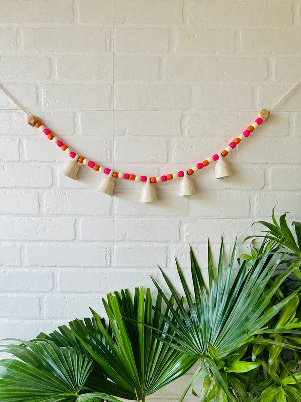 KHANAK | Ceramic bells bunting  - LILLY LIKE