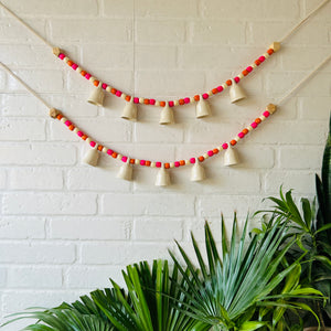 KHANAK | Ceramic bells bunting  - LILLY LIKE