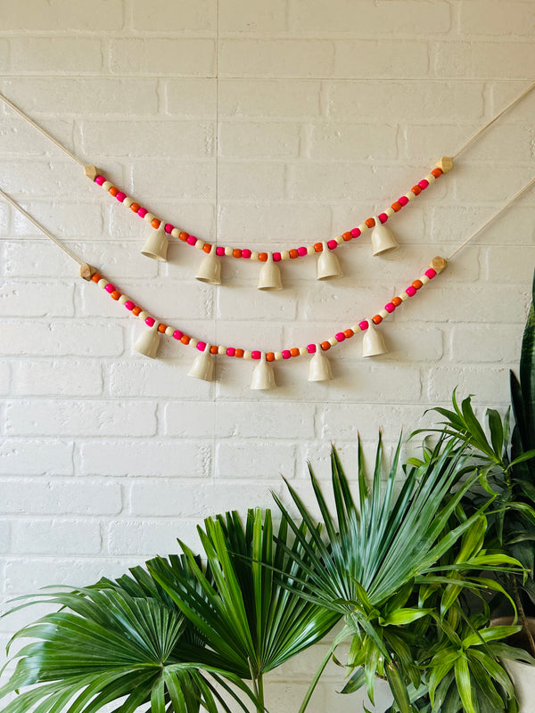 KHANAK | Ceramic bells bunting  - LILLY LIKE