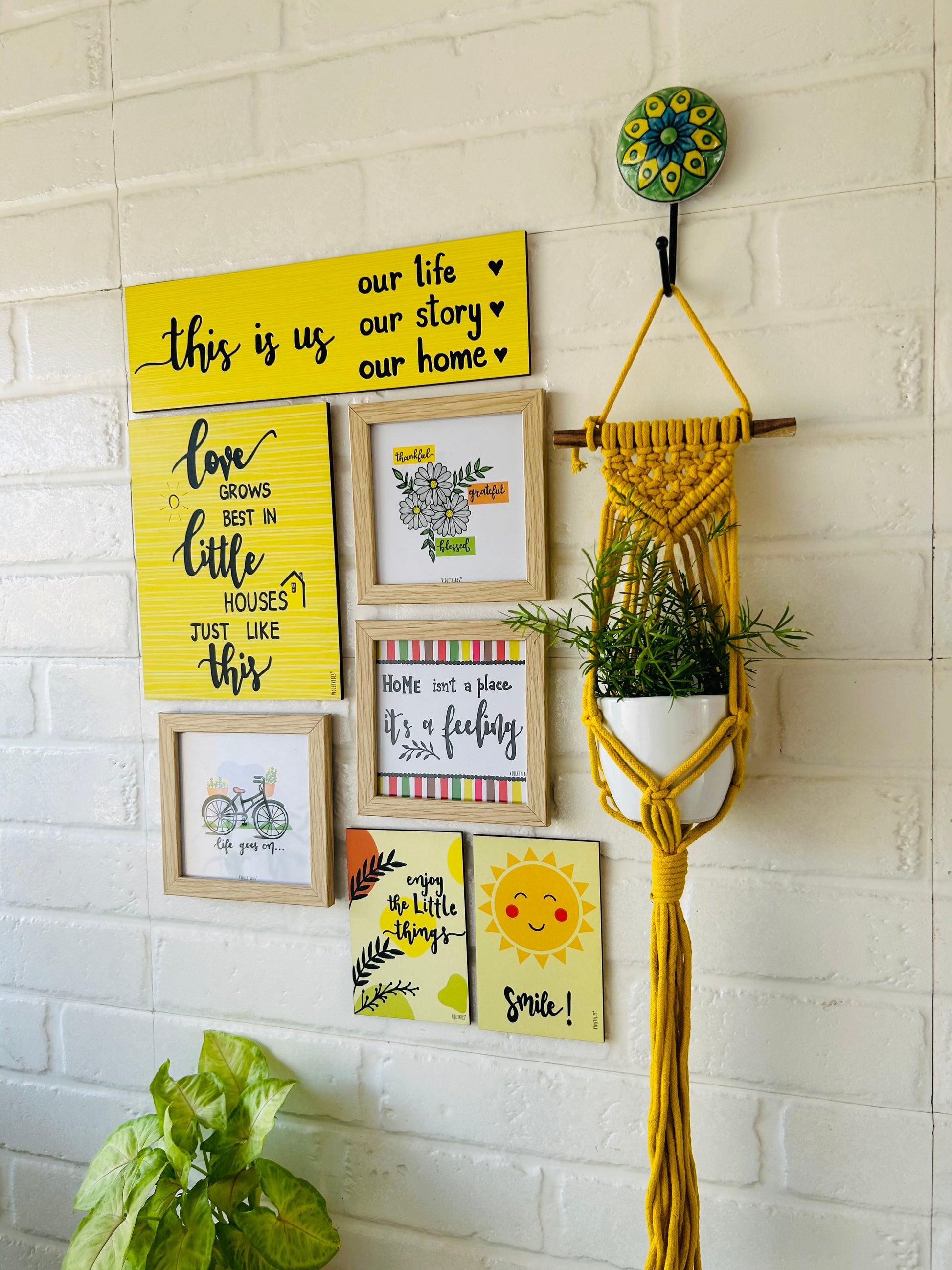 Life Goes On Combo | Wall Decor