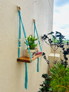 'FIX IT YOURSELF' MACRAME SHELF | OCEAN BLUE