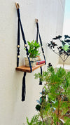 'FIX IT YOURSELF' MACRAME SHELF | INK BLUE