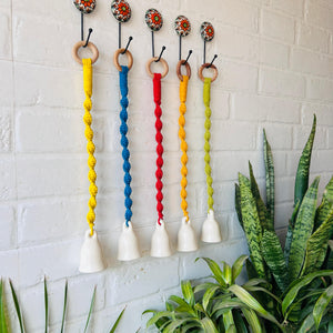 Miniature Macrame Ivory Bells – Set of 5 | Buy 4 get 1 free