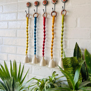 Miniature Macrame Ivory Bells – Set of 5 | Buy 4 get 1 free
