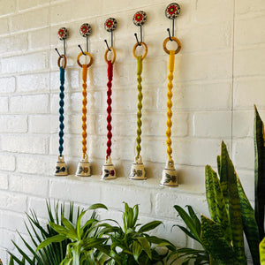 Miniature Macrame Floral Bells – Set of 5 | Buy 4 get 1 free