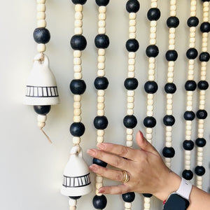 TWILIGHT — A Beaded Bell Drape