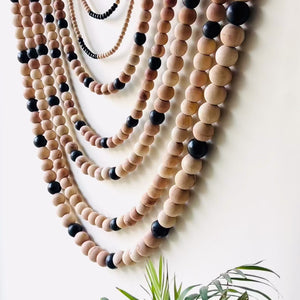 Eclipse — Beaded Atelier Drape Wall Hanging