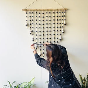 TWILIGHT — A Beaded Bell Drape
