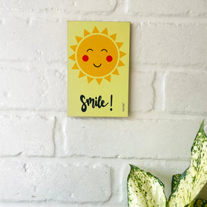 Smile | 6 x 4 Inches Magnet/stick-on