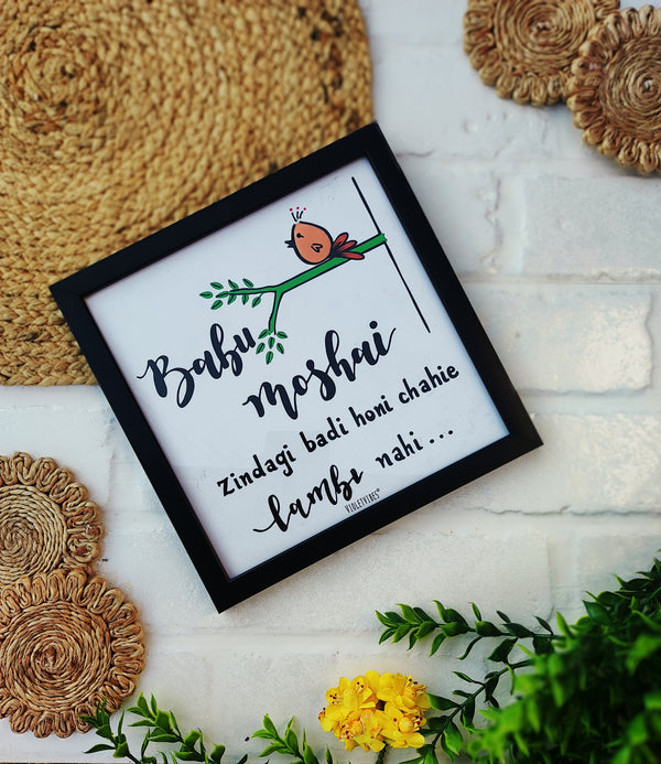 Babu Moshai | Big Wall Frame