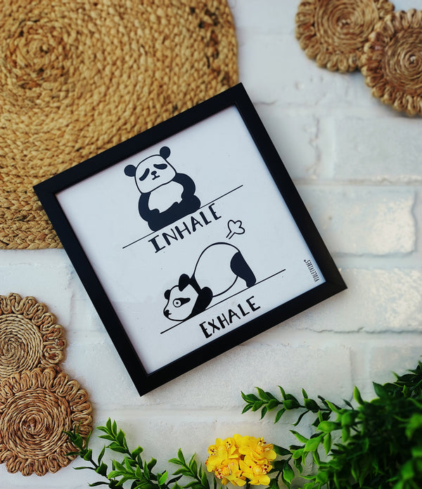 Inhale Exhale | Big Wall Frame