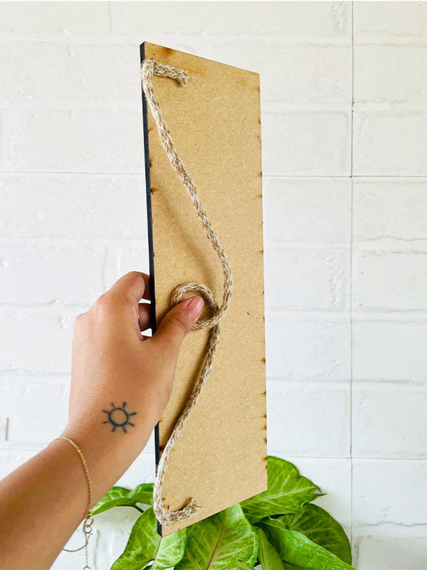 Do epic shit.  | 13 x 4 inches rectangular plank