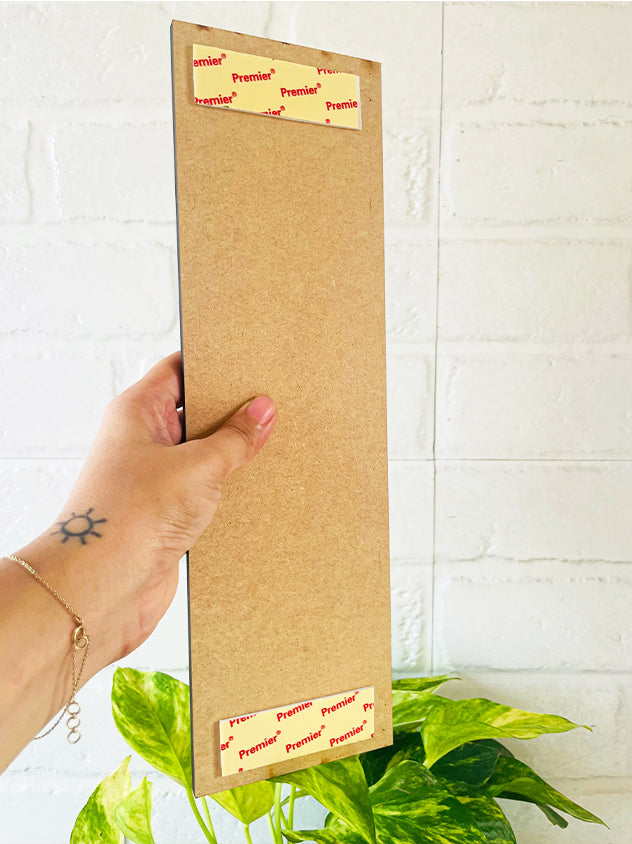 Hangovers are temporary, drunk stories are forever  | 13 x 4 inches rectangular plank