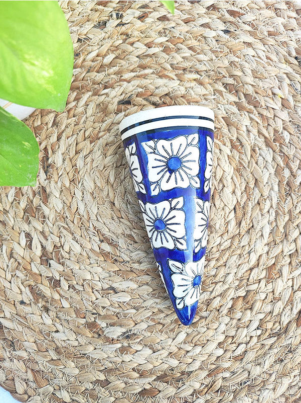 Mini Conical Planter | Blue Square | Buy 3 get 3 offer applicable| USE CODE  