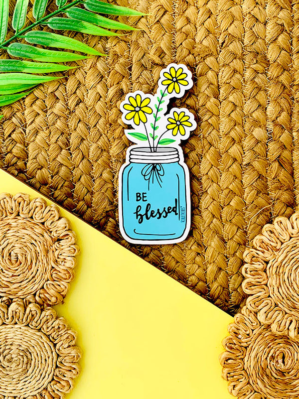 Be Blessed Fridge Magnet