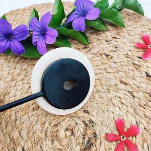 Ceramic Hooks | Green Round