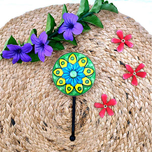 Ceramic Hooks | Green Round