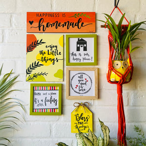 Enjoy the little things combo 2.0 | Wall Decor