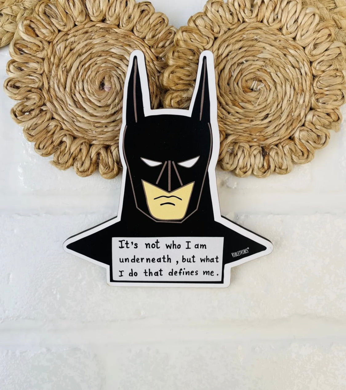 Batman- Wooden sticker