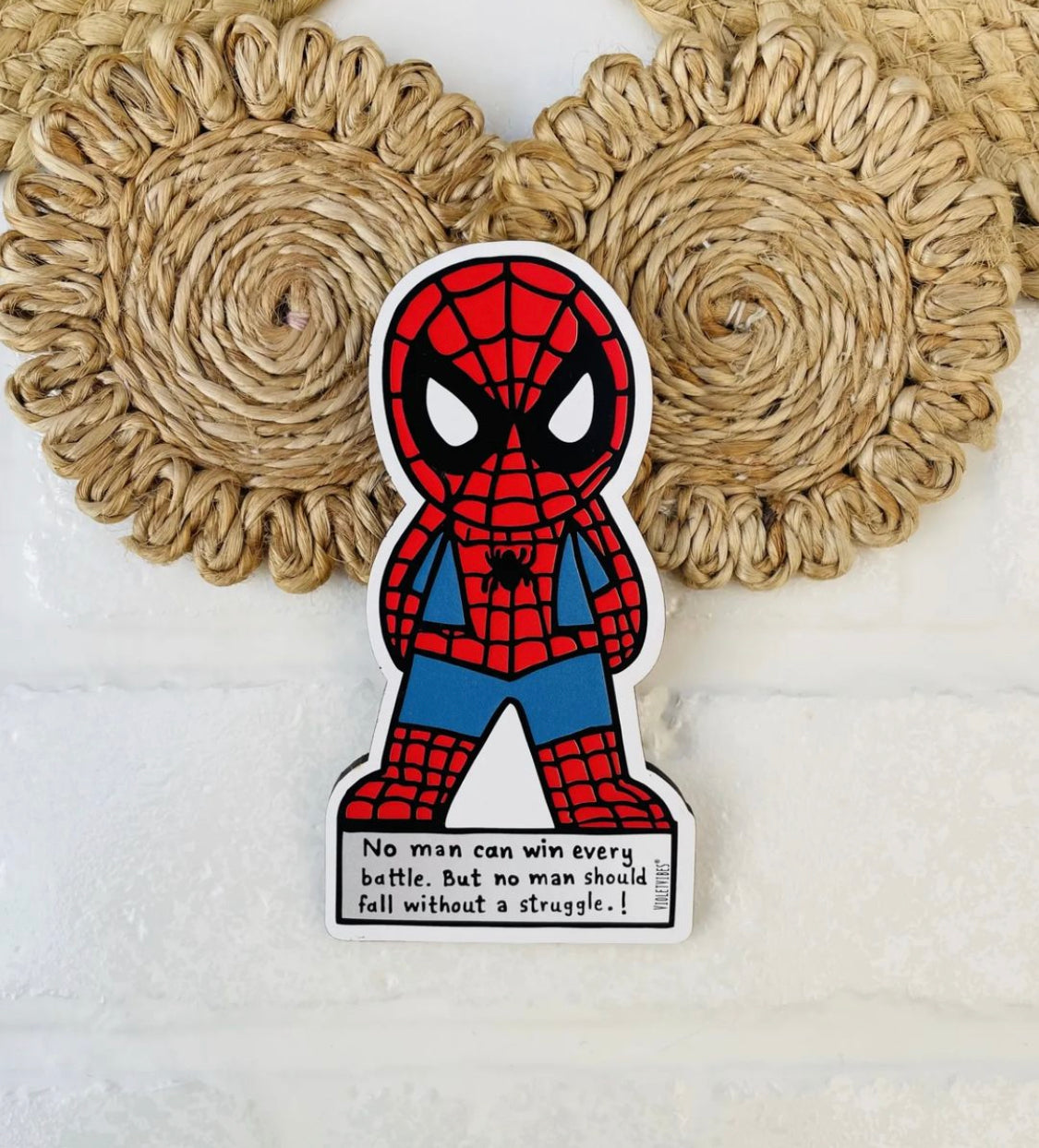 Spiderman- Wooden sticker