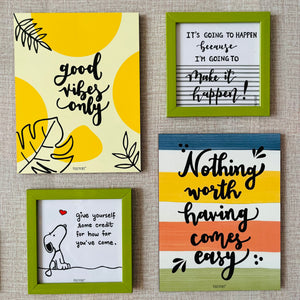 Slow down a little combo | Wall Decor