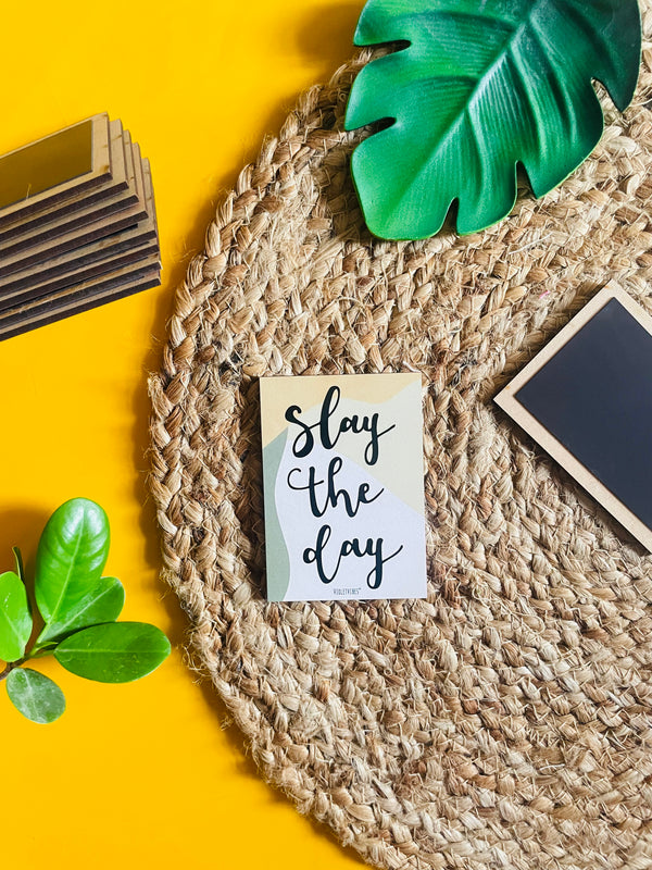 Slay The Day | 3.5x2.5 Inches Magnet