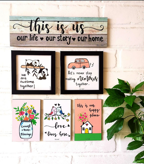 This Is Us Combo (Mini Version) | Wall Decor