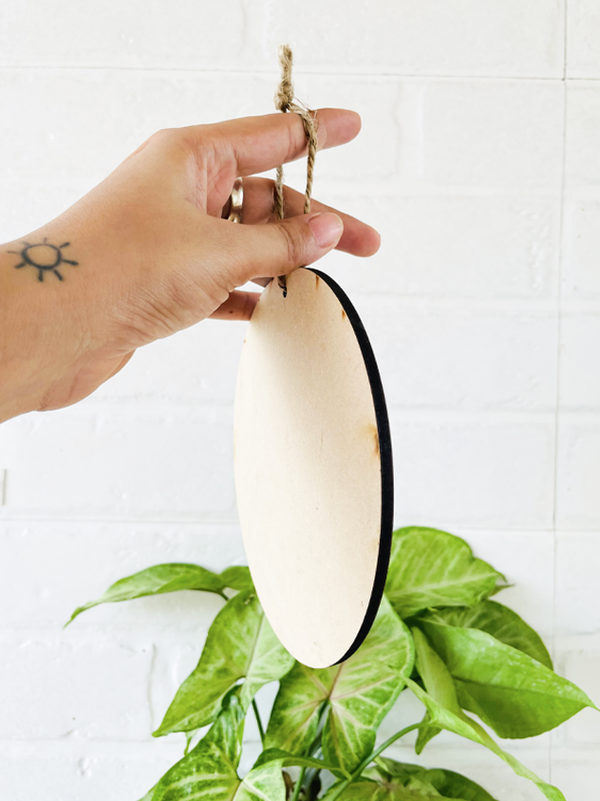Calm> Kaam |  6 inches Round Hangings