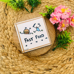 Fast Food | 3x3 inches Magnet