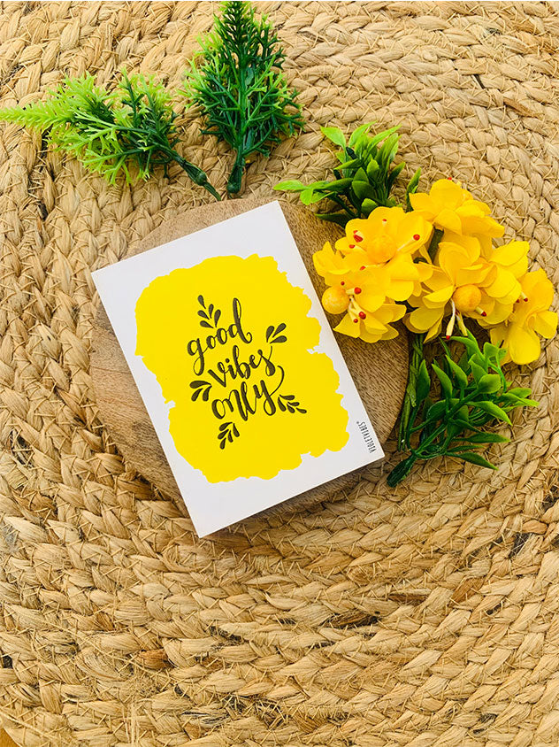 Good vibes only | 3.5x2.5 inches Magnet