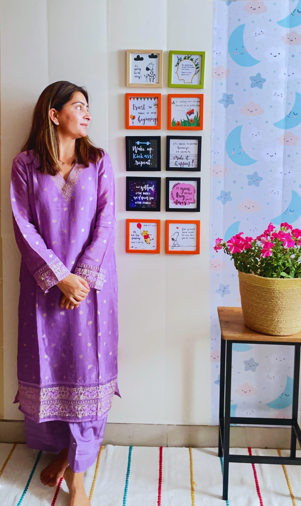 A wall of Motivational frames | Set of 10