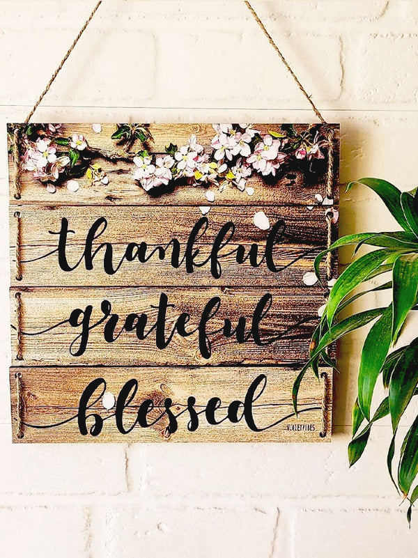 Thankful, Grateful, Blessed | Multi Tier Hanging