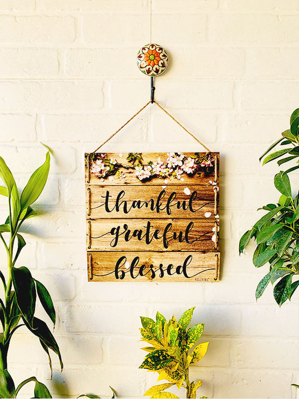 Thankful, Grateful, Blessed | Multi Tier Hanging