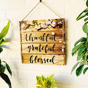 Thankful, Grateful, Blessed | Multi Tier Hanging
